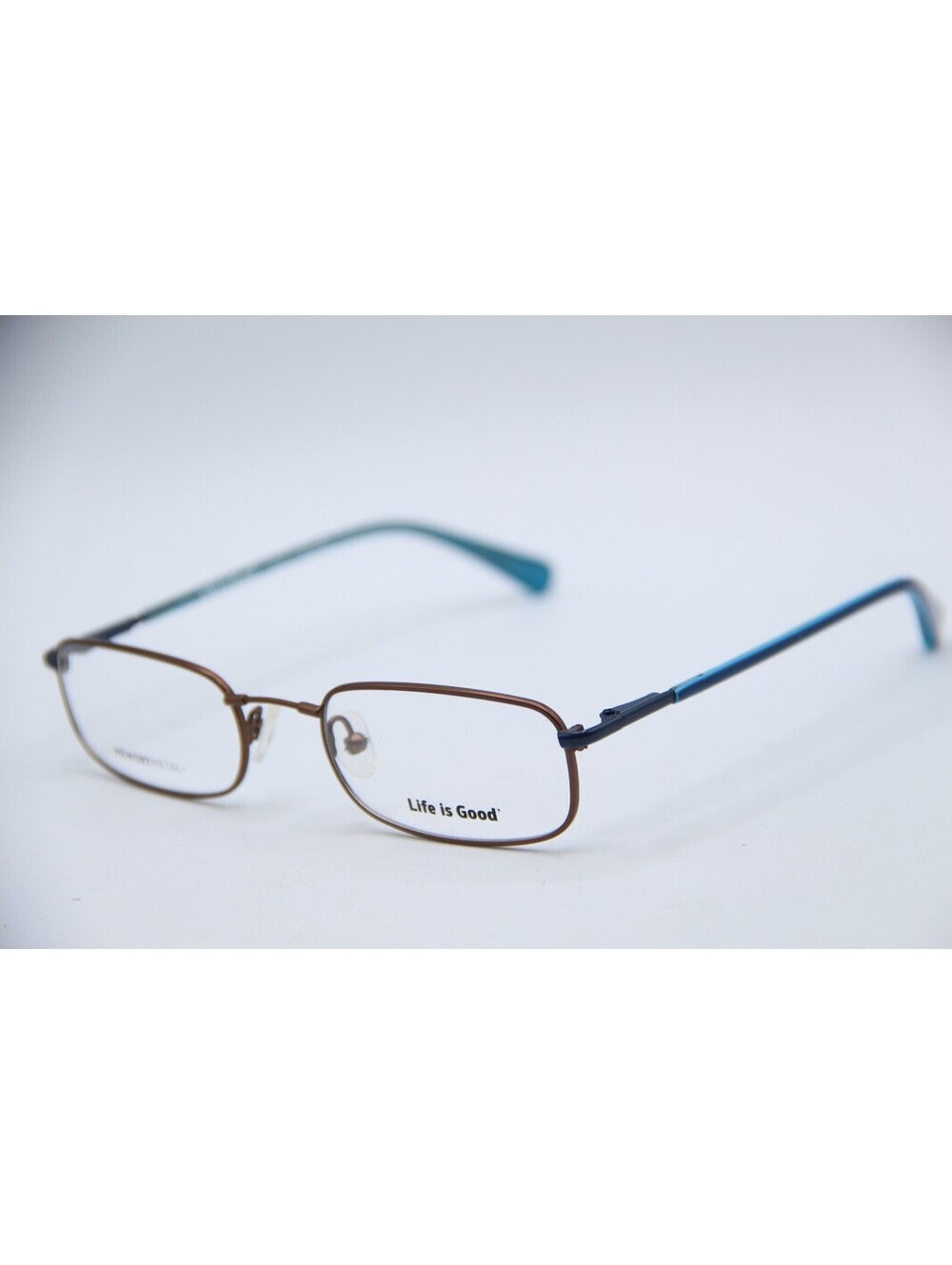 Life Is Good Eamon Brown Blue Authentic Eyeglasses 48-18-130